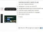 XIAOMI MI BOX S Androidtv